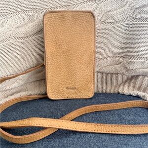 Hammitt Tan Leather Phone Crossbody